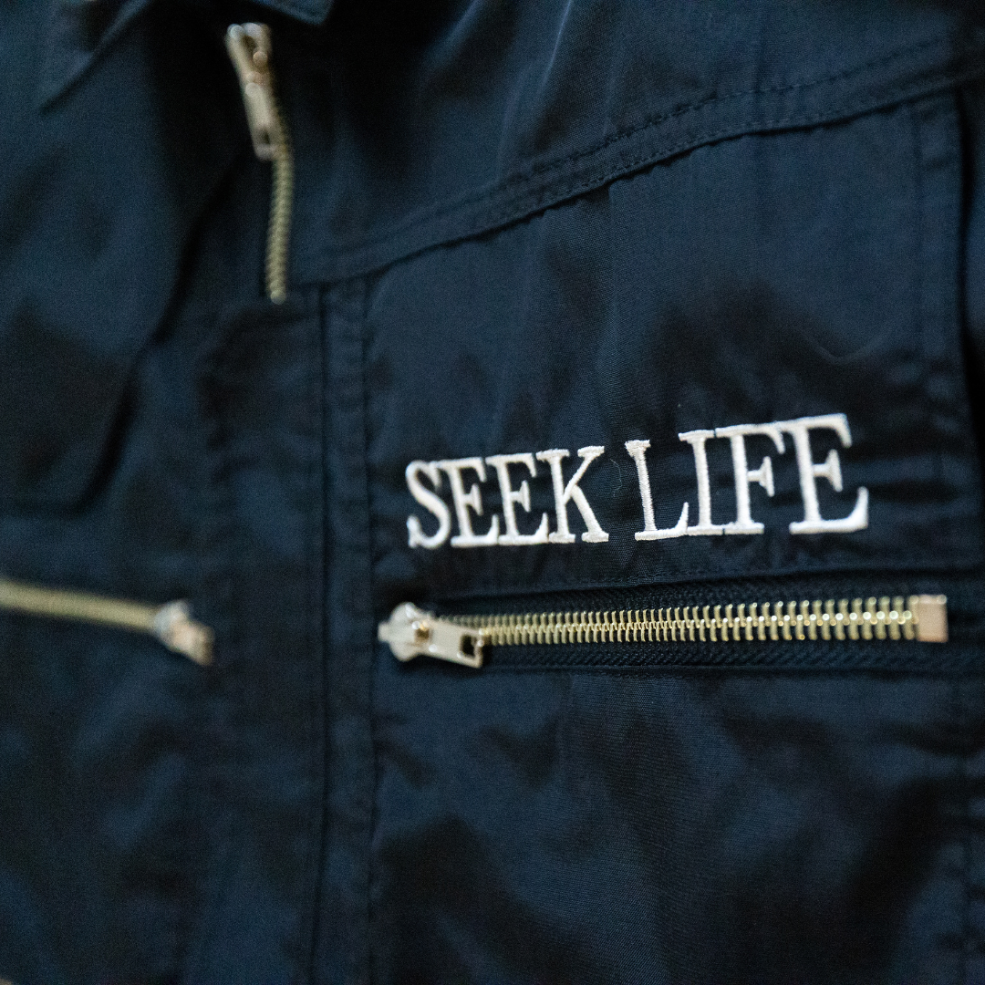 Seek Life Cargo Jacket Black