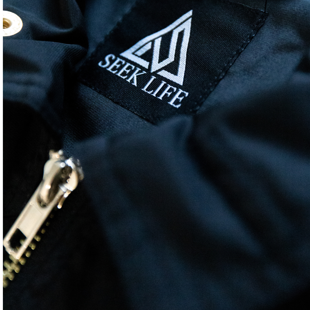 Seek Life Cargo Jacket Black