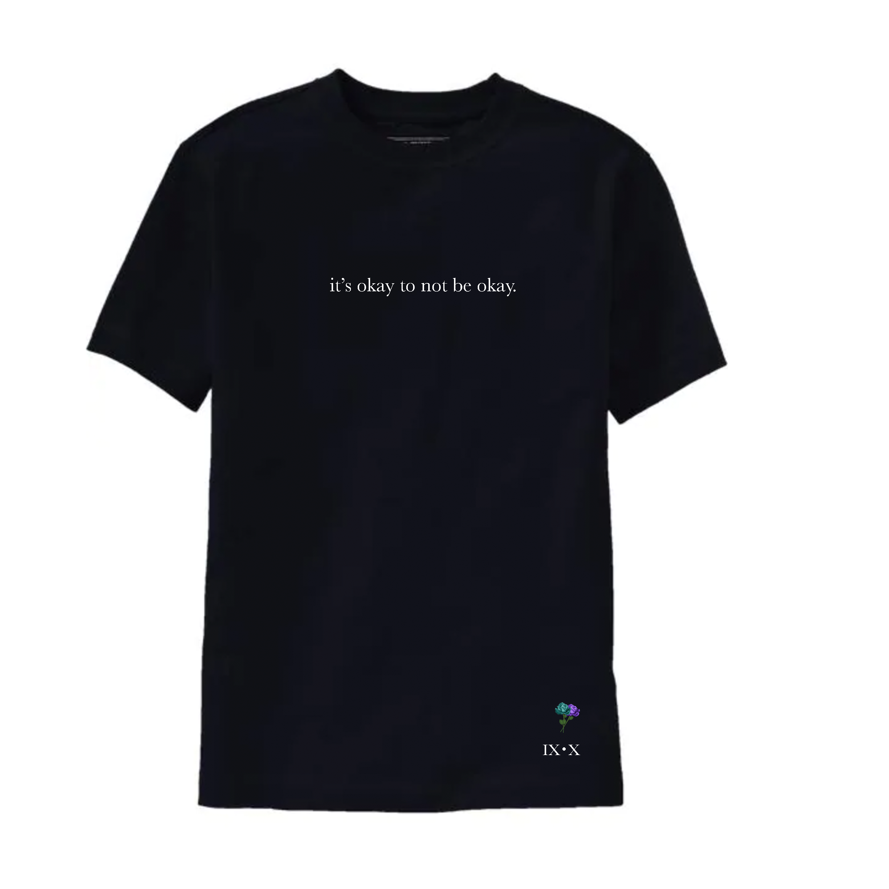 Suicide Prevention 21 Tee Black